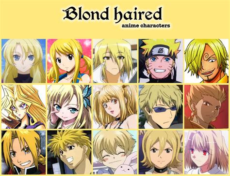 blonde short hair characters|32+ GREAT Blonde Haired Anime Characters That Will Make。